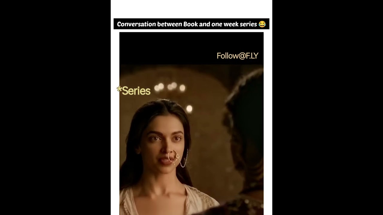 conversation btw Book and one week series 