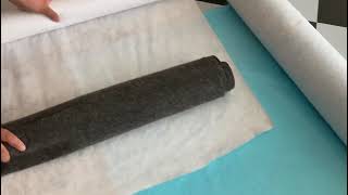 Surface Protective Film Blue Wool Felt Sticky Felt Roll China Manufacturer,