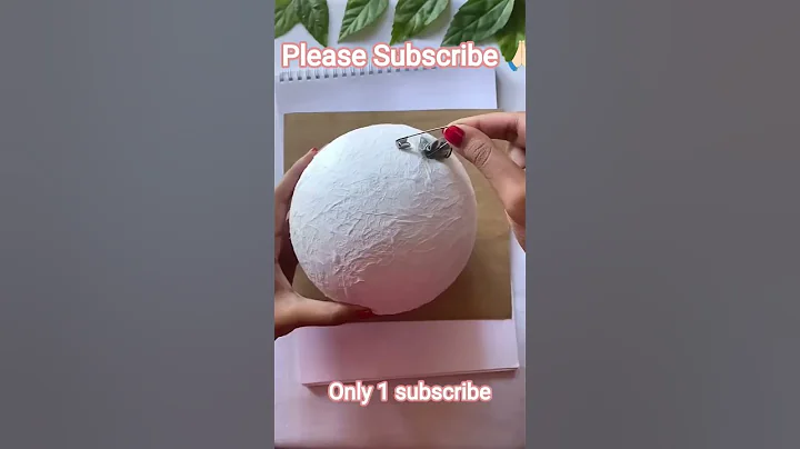Moon 🌝 lamp diy 💐#shorts #gift #decoration #handmade #best #craft #art #ideas #trending #roomdecor