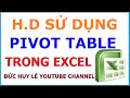 Cách dùng Pivot Table trong Excel để lập báo cáo, thống kê