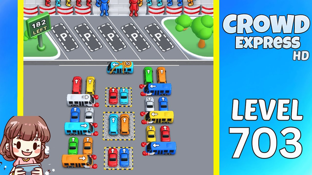 Crowd Express Level 703 Solution Walkthrough - YouTube