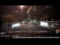 driving to my house after offing works, 下班后开车回家 AUTHENTIC CHINESE LIFE AUTHENTIC CHINA LIFE