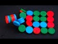 Mesmerizing Magnet Clusters Collapsing in SLOW MOTION