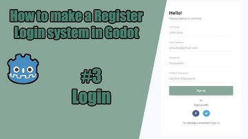 Godot Register-Login ( Part3: Login ) #godot #gaming #database #signup #login