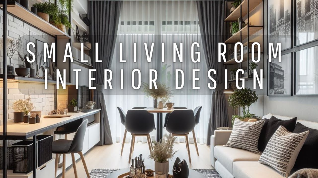 2024 Small House Living Room Interior Design Aesthetic Room # ...