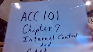 Details ACC 101 Chapter 7 Lecture Update