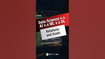 Data Science v.s AI v.s ML v.s DL #datascience #ai #machinelearning #deeplearning #shorts #python