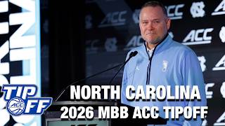 North Carolina Tar Heels Men's Basketball Press Conference | 2026 ACC Tipoff