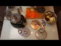 Кухонный комбайн BOSH MCM3501M - Тест тёрок и измельчителя / часть 2