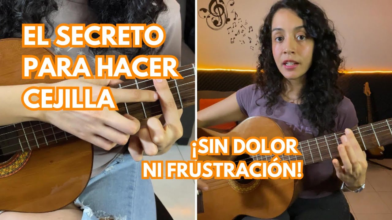 ¿Tu cejilla no suena? Prueba esto y cambia tu forma de tocar