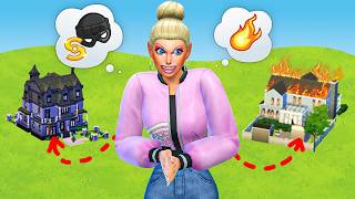Ruining the entire neighbourhood in The Sims 4