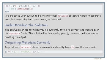 How to Parse JSON and Iterate Objects Using jq