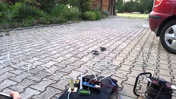 Testing home made Drag race timing system