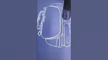 Project 0061 ready for future release #PlotterASMR #BlueprintArt  #MechanicalDrawing  #CarBlueprints