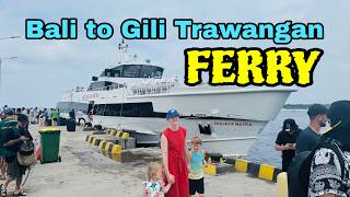 Ekajaya Ferry Bali to Gili Trawangan | Gili T Island Ferry Experience #ferry #gilli #islands