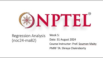 Week 5 - Problem Solving Session on Regression Analysis (noc24-ma82) - 31 August 2024