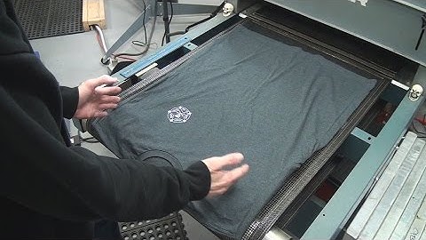 Screenprinting Tee Shirts: Left Chest Or Crest Print Curing Tips And More
