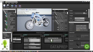Unreal Engine 4.24 Editeur visual DataPrep