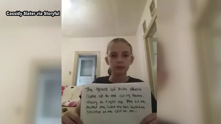 Girl's appeal to stop bullying goes viral
