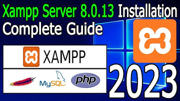 How to Install XAMPP Server on Windows 10/11 [2023 Update] Run PHP 8.0.13 Program | Complete guide