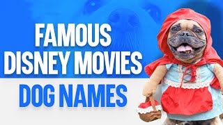 Famous Disney Movies Dogs Names