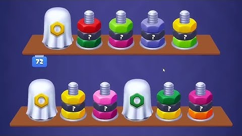 Sort Works: Nuts & Order - Levels 71-80