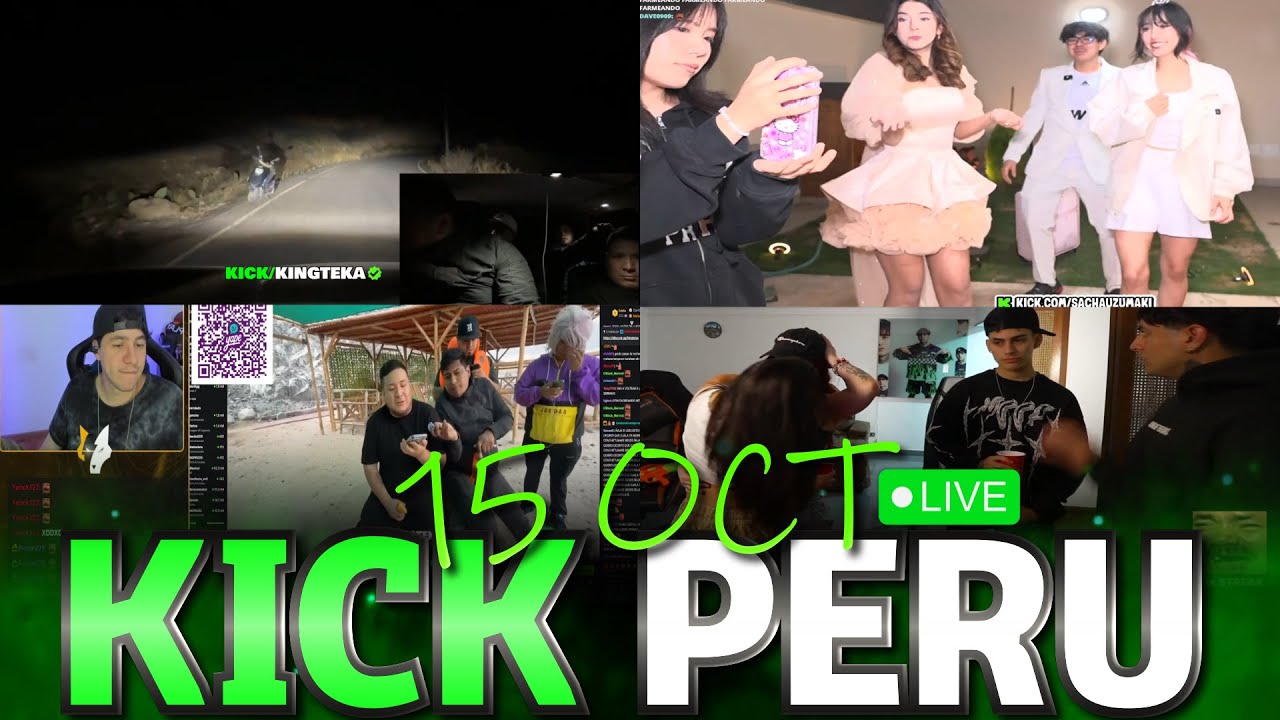 Mejores Momentos Kick Perú (15 OCT) 🔥 | Kingteka, Diealis, Sachauzumaki y más