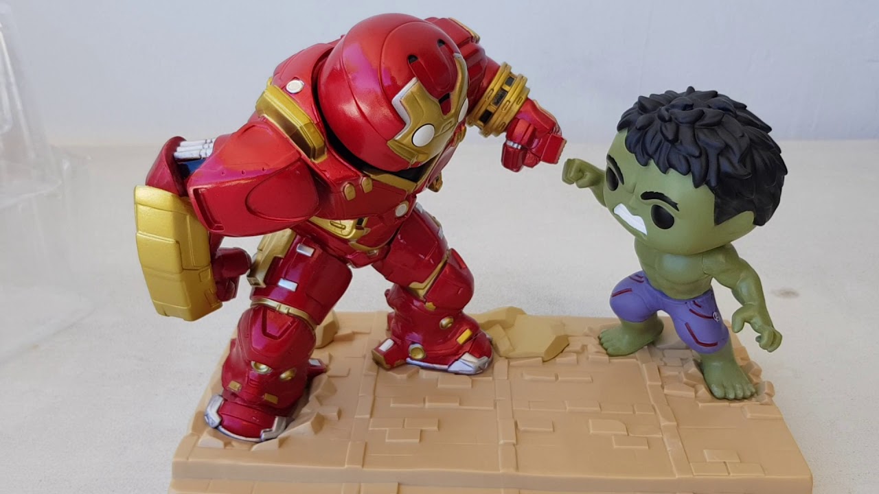 ファンコ HULKBUSTER VS. HULK 394 Funko Pop! Marvel: Hulkbuster vs. Hulk Movie Moments Figures