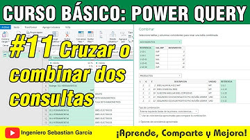 Cómo cruzar o combinar consultas con Power Query
