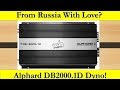 From Russia with Love... Alphard DB2000.1D Amplifier on the Dyno!