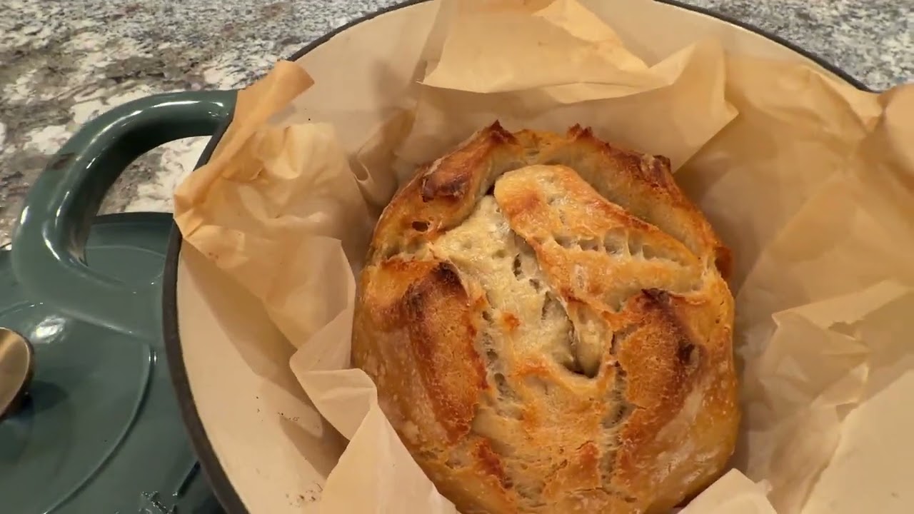 Crock Pot Artisan 5 Quart Enameled Cast Iron Round Dutch Oven - why I love this so much!