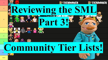 REACTING TO SML COMMUNITY TIER LISTS PART 3!