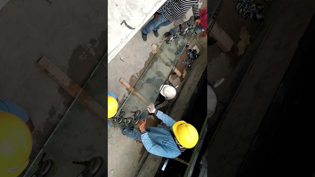 Pemasangan atap kaca YouTube Pemasangan atap kaca YouTube