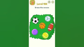 Erase the excess | dop 2 level - 425 | Delete One Part 2  #dop2 #trending #viralshorts