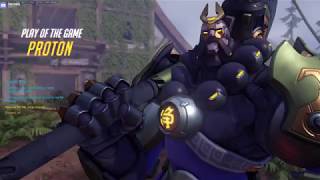 Overwatch  - Double kill POTG cliff charge