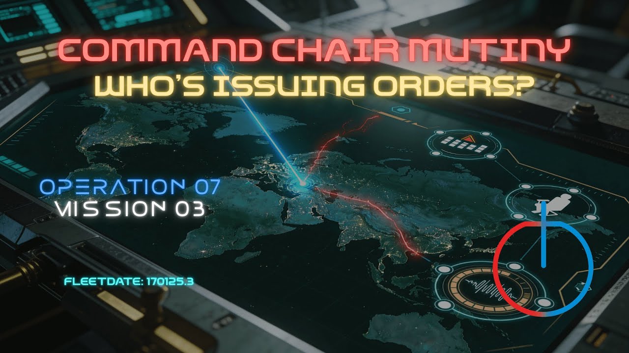 OPERATION 07 — Mission 03 | Command Chair Mutiny — Who’s Issuing Orders ...