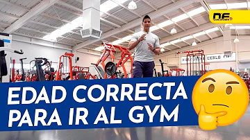 ¿Debe ir al gimnasio un chico de 15 años?