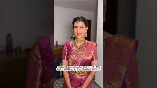 Download Lagu Wedding Silk Sarees Hyderabad SALE 👉( 11th - 14th Sept) 👉Rs 5000 buy 1 + 1 Free WhatsApp 9182075118 MP3 Download Lagu Wedding Silk Sarees Hyderabad SALE 👉( 11th - 14th Sept) 👉Rs 5000 buy 1 + 1 Free WhatsApp 9182075118 MP3