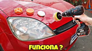 kit de Polimento para Furadeira Funciona ?