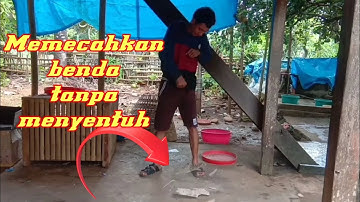 Tutorial memecahkan benda tanpa menyentuh