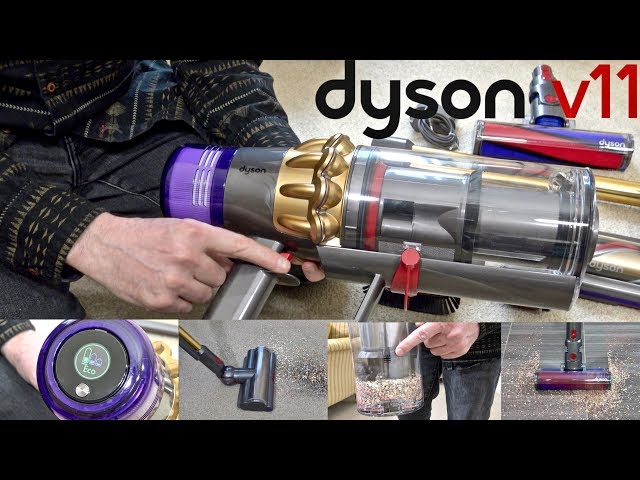Dyson Cordless Vacuum Unboxing & Demonstration - YouTube