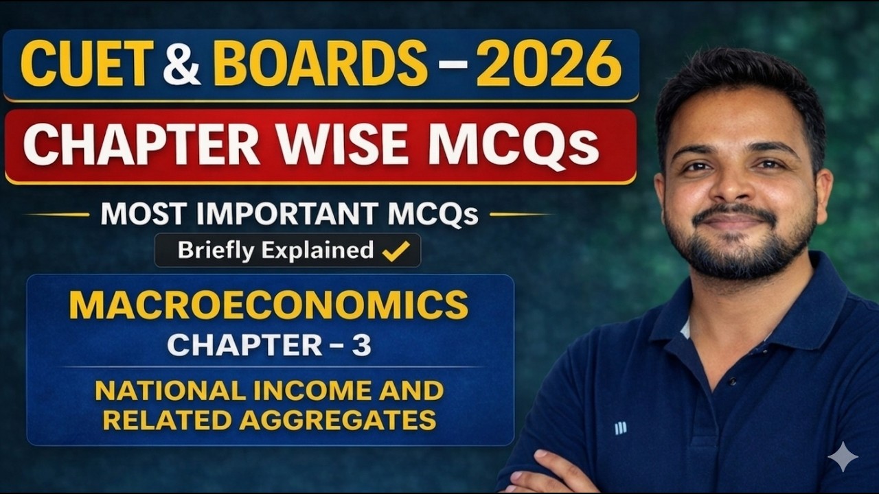 Most important MCQs of National Income and Related Aggregates