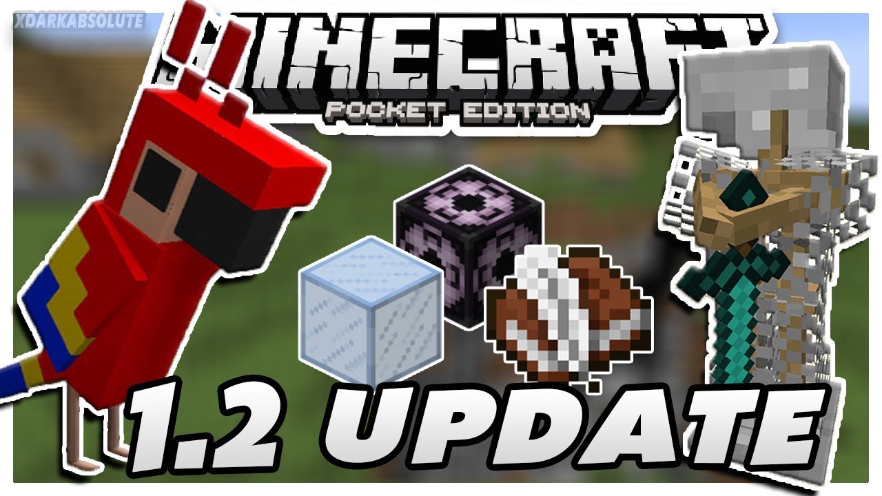 RRRAVINES, PARROTS & MORE!! - MCPE 1.2 Update Review 