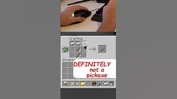 Minecraft, but with INVERTED CONTROLS #shorts