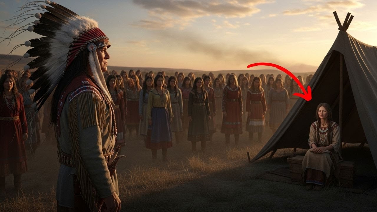 2,000 Women Came to Marry the Comanche Chief — But He Chose the Quiet Widow in the Corner