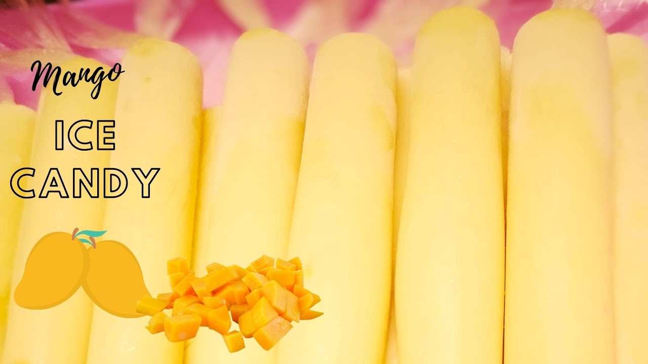 HOW TO MAKE MANGO ICE CANDY FILIPINO RECIPE easyrecipe YouTube