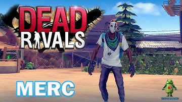 DEAD RIVALS - ZOMBIE MMO ( MERC ) GAMEPLAY - iOS / Android