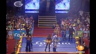 Cinthia Moreno, Octagoncito, Oriental, Pimpinela vs Alfa, Fabi Apache, Gran Apache, Mini Histeria