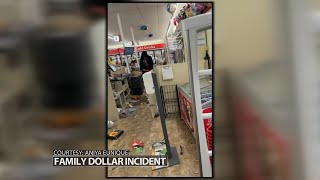 Police investigating after cellphone video shows ransacked Family Dollar store in south Louisville