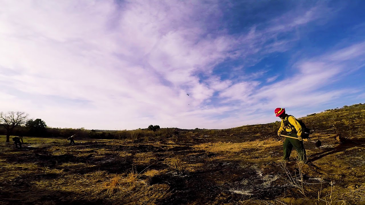 Texas Wildfire: 294 Fire Handcrew April 4th 2018